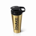 Ishake Stainless Steel Gym Shaker 700ml - Golden colour
