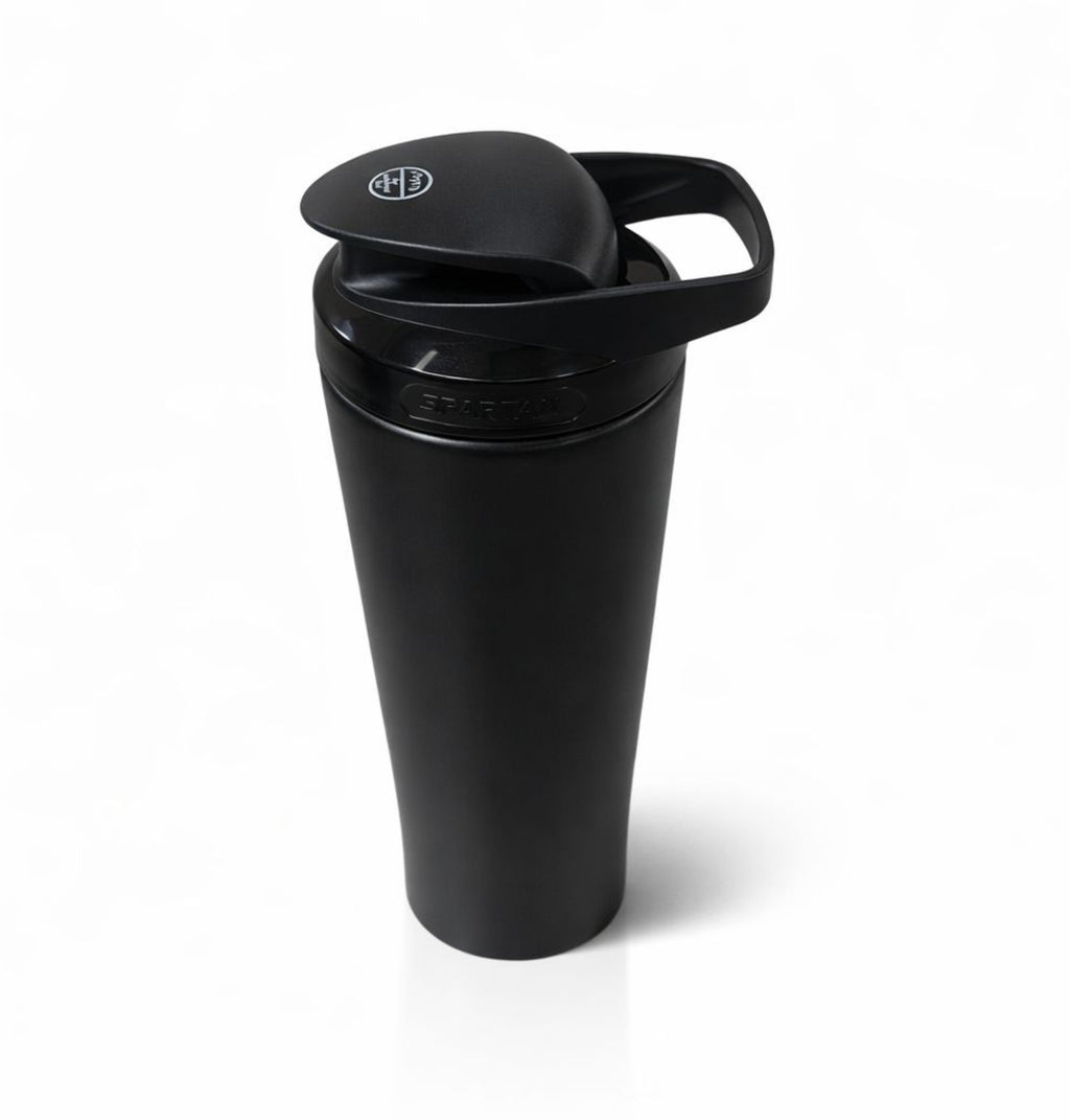 iShake Stainless Steel Gym Shaker 700ml - Black colour