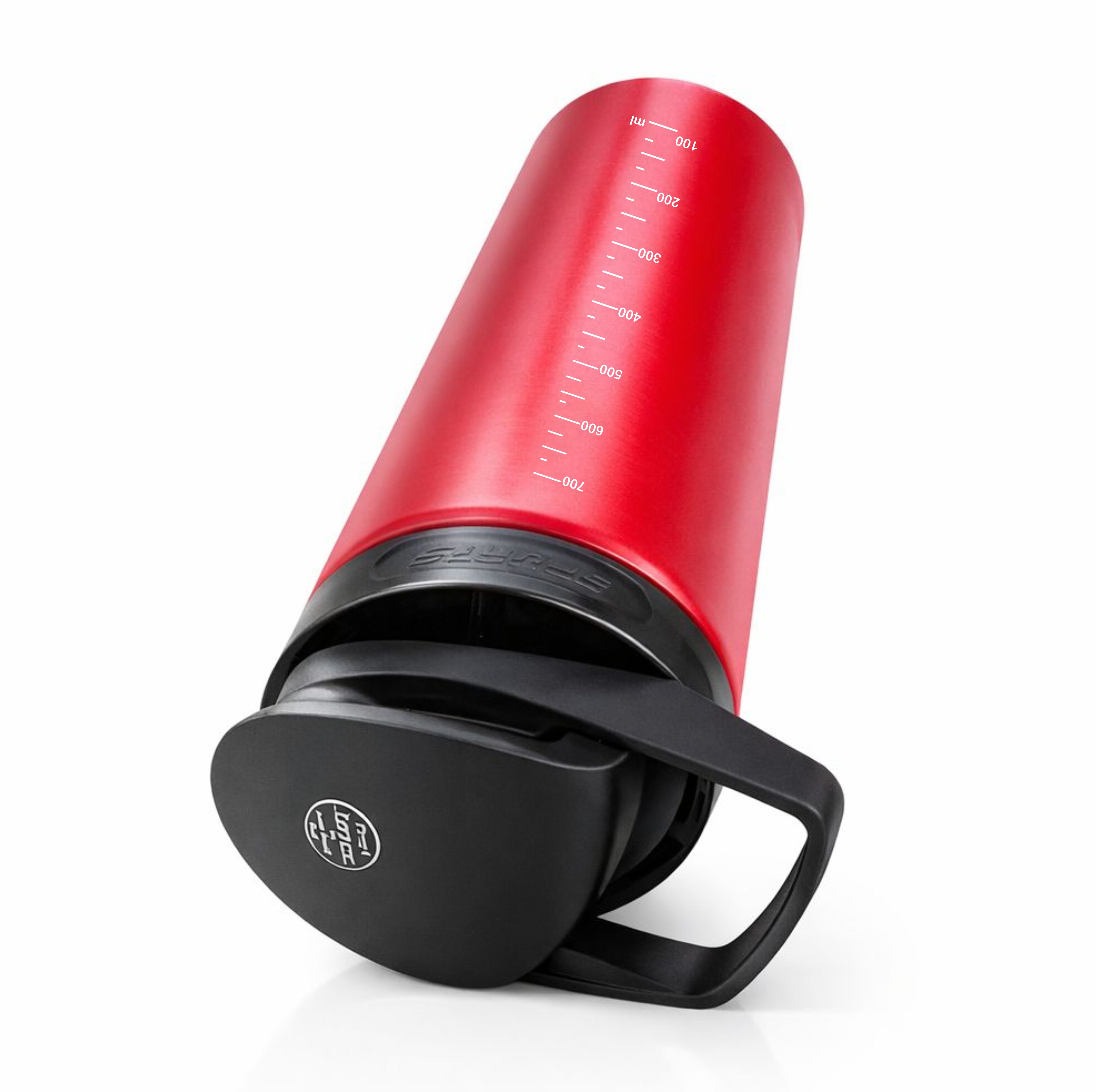 iShake Stainless Steel Gym Shaker 700ml - Red Colour