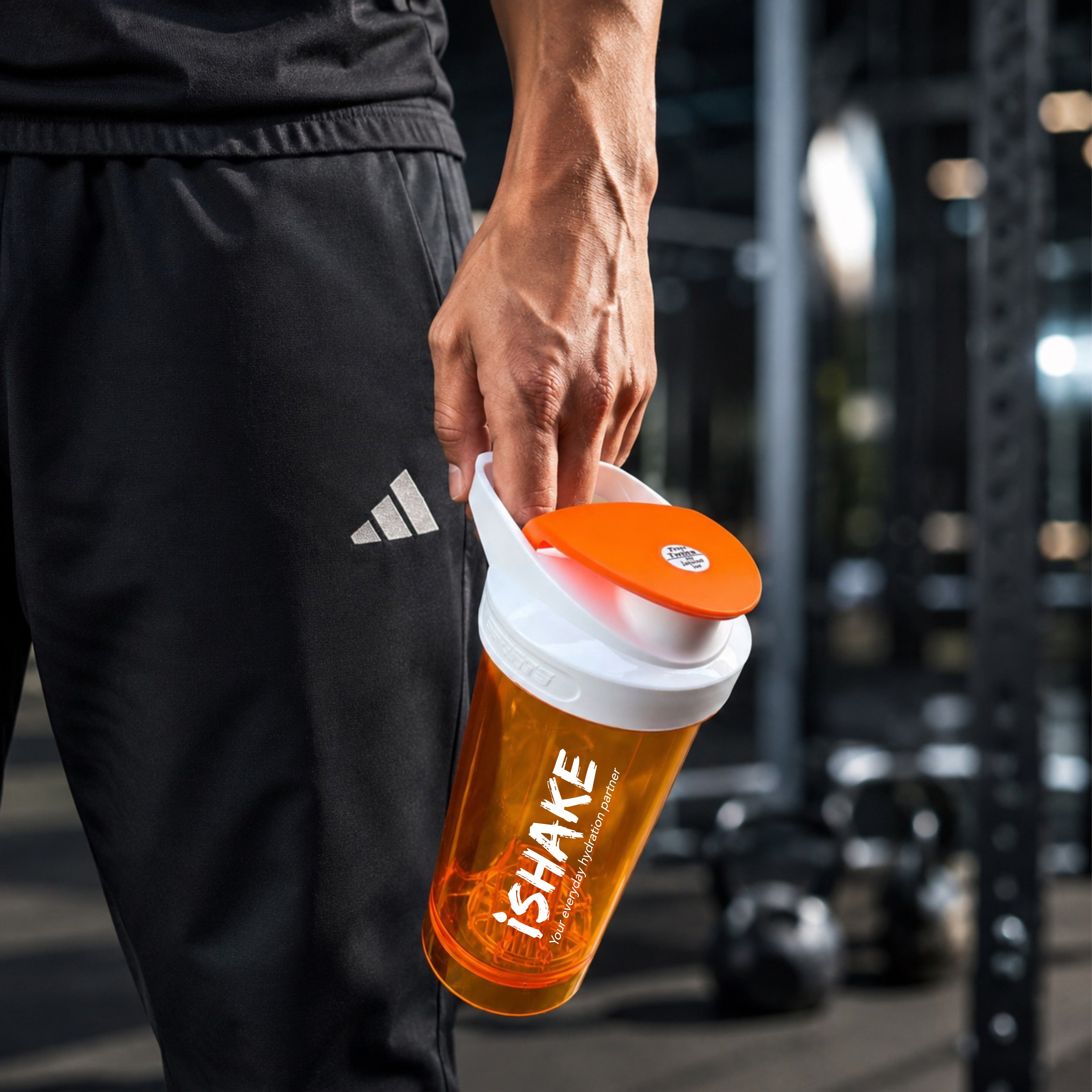 iShake Marvel Premium 700ml Gym Shaker Bottle