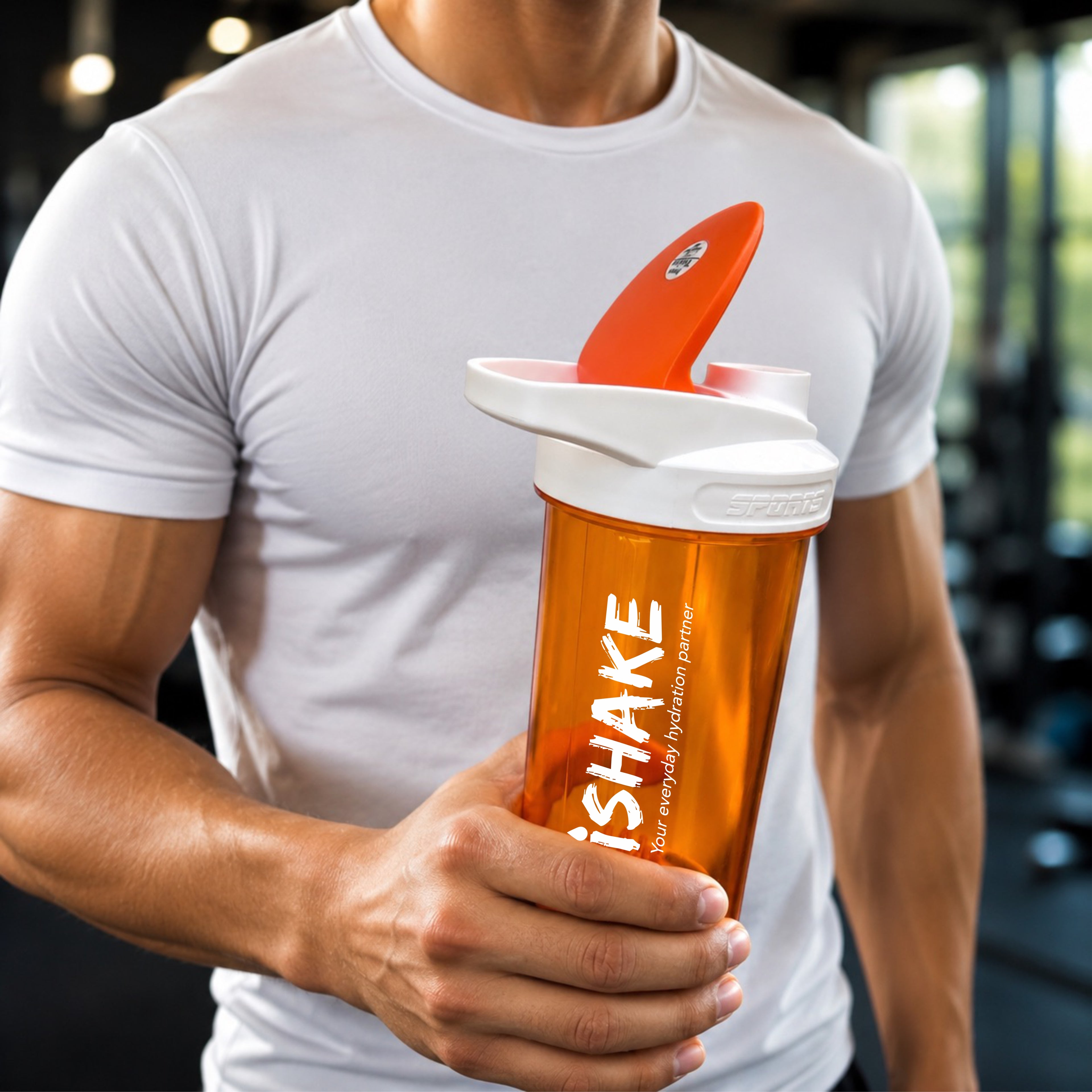 iShake Marvel Premium 700ml Gym Shaker Bottle