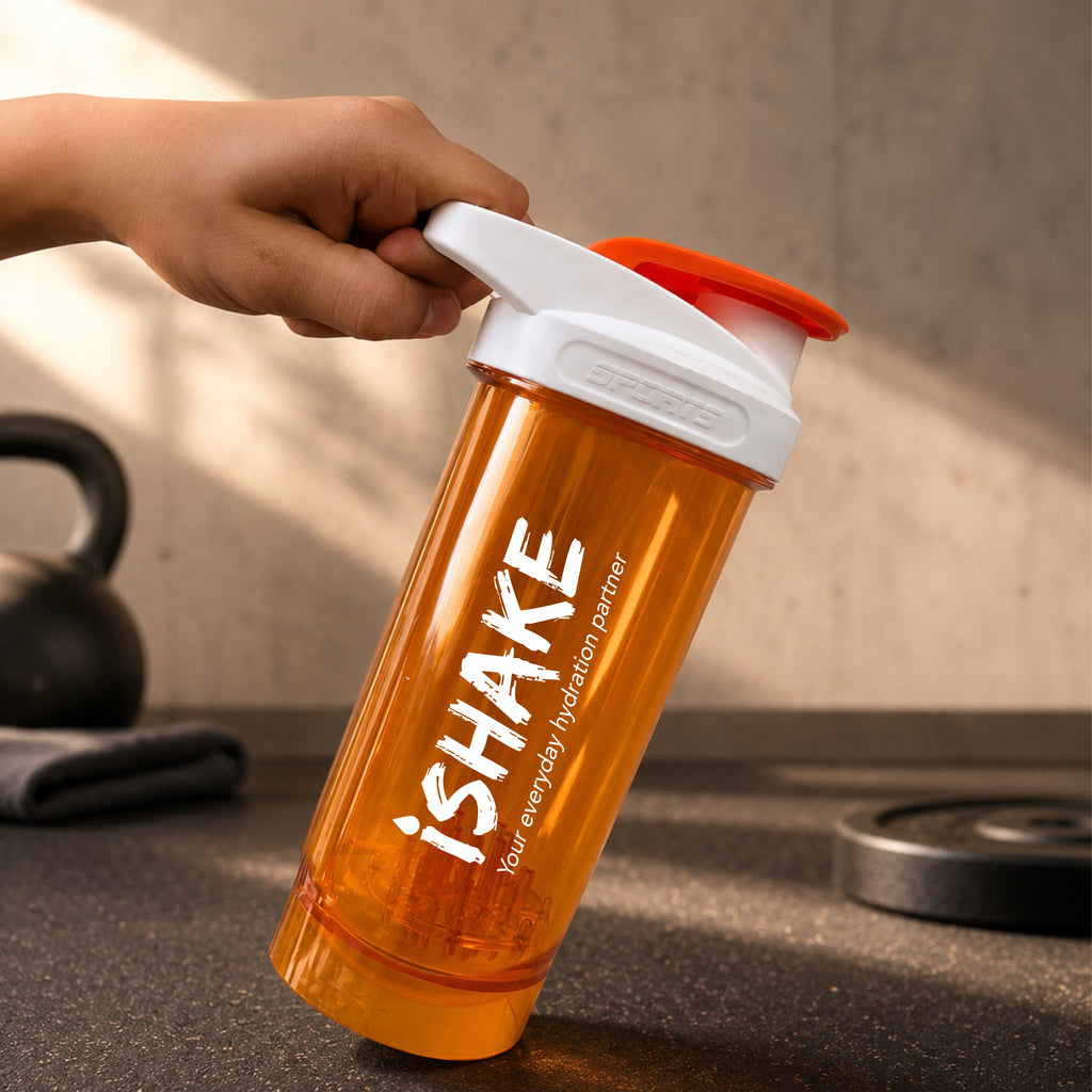 iShake Marvel Premium 700ml Gym Shaker Bottle