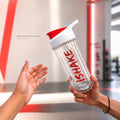 iShake Roadies Premium 700ml Shaker Bottle - Red White