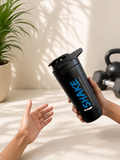 iShake Stainless Steel Gym Shaker 700ml - Black colour