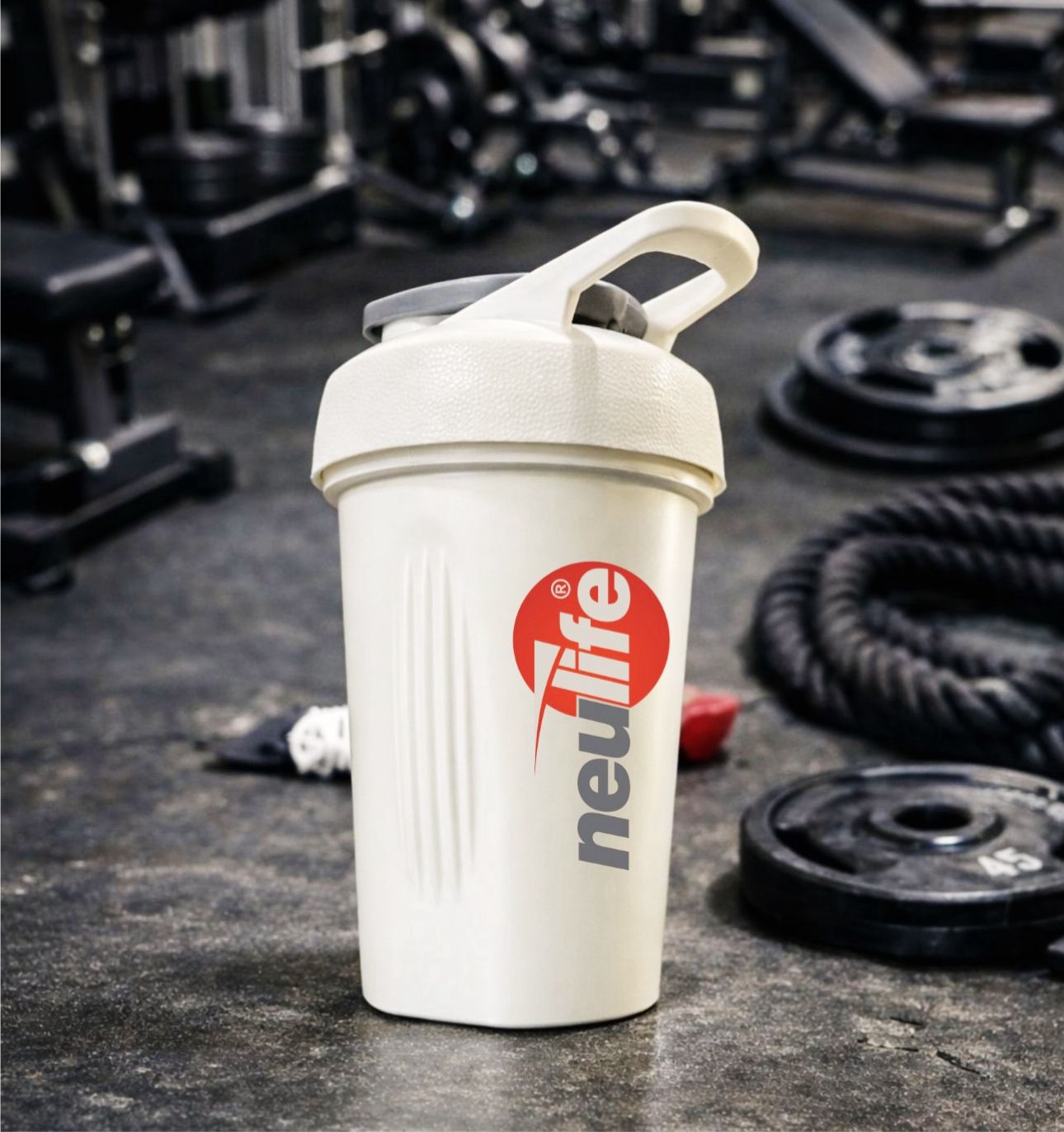 iShake FLEX 400 ml Gym shaker Bottle