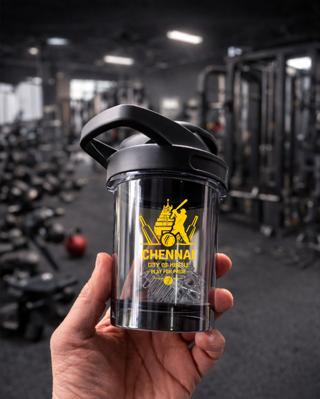iShake Marvel Premium 350 ml Gym shaker Bottle - IPL Edition