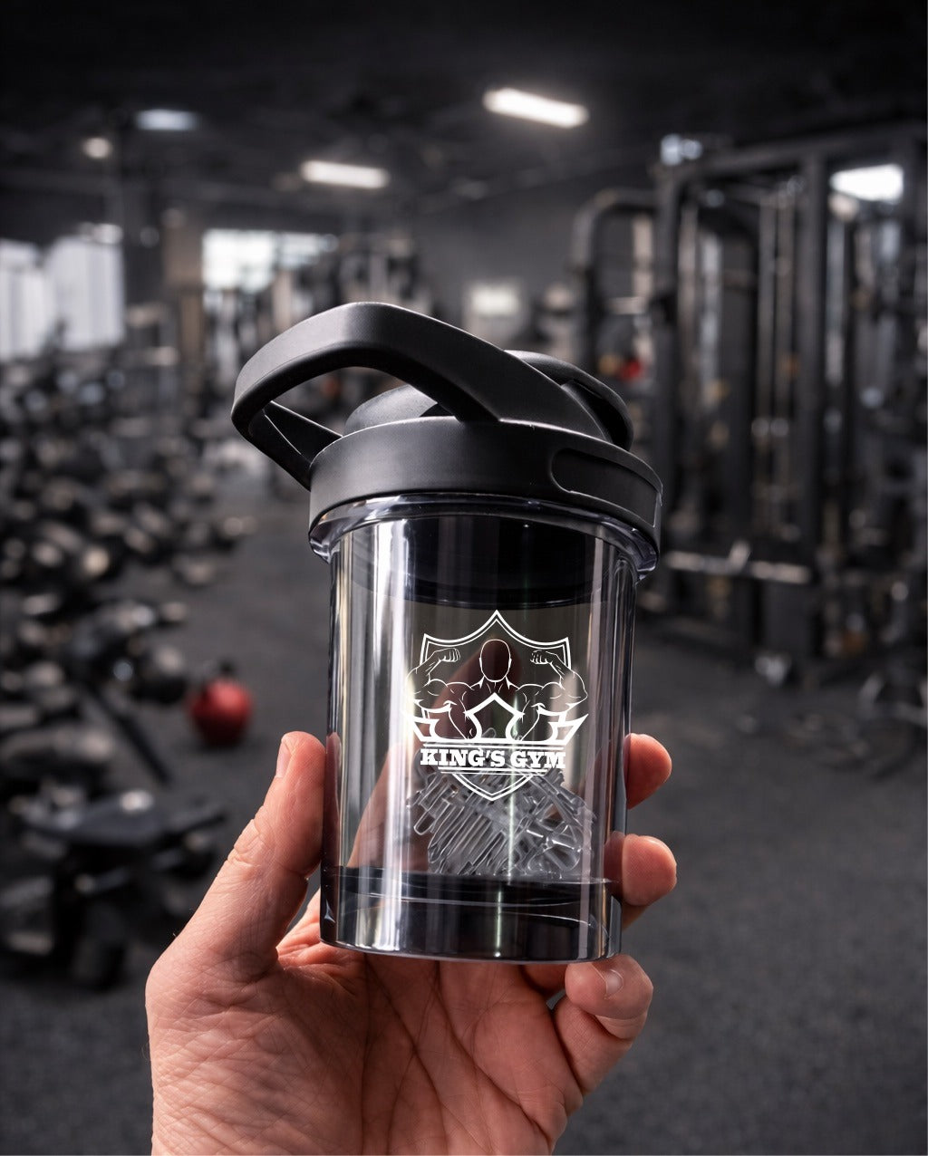 iShake Marvel Premium 350 ml Gym shaker Bottle