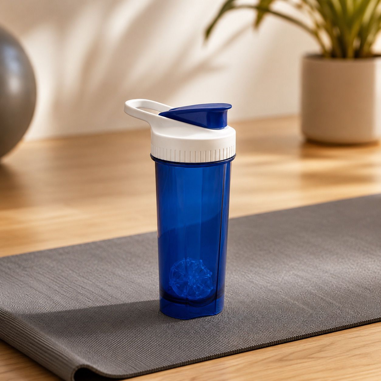 iShake Roadies Premium 700ml Shaker Bottle - Dark Blue